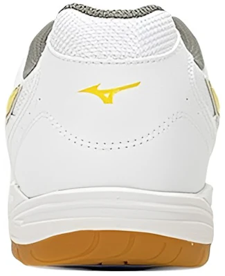 Mizuno Indoor 'White Yellow Badminton' 29KV13045 Shop Mizuno Indoor 'White Yellow Badminton' 29KV13045