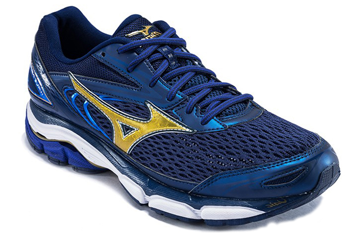 Order Mizuno Inspire 13 Biru/Emas J1GC174450
