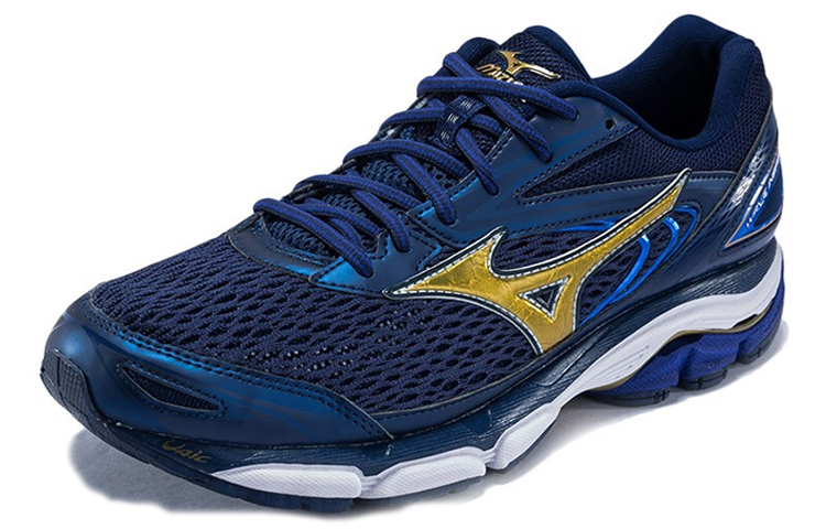 Lookbook Mizuno Inspire 13 Biru/Emas J1GC174450