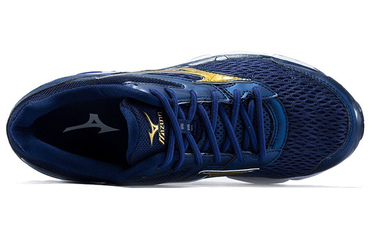 Shop Mizuno Inspire 13 Biru/Emas J1GC174450