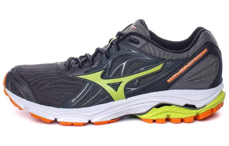 Mizuno Inspire 14 Low Tops White Gray Yellow J1GC184440