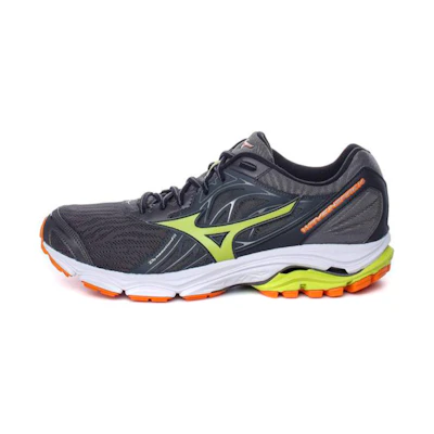 Mizuno Inspire 14 Low Tops White Gray Yellow