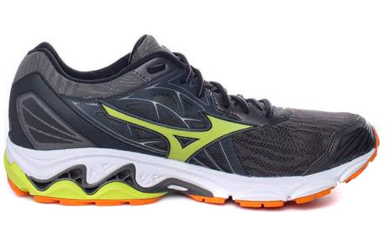 Mizuno Inspire 14 Low Tops White Gray Yellow 圖 2