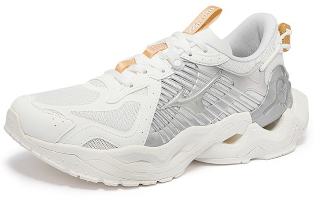 Mizuno 鯉魚 2K 新年系列 錦鯉掛飾 低筒 運動休閒鞋 男女款 白銀金 Order Mizuno 鯉魚 2K 新年系列 錦鯉掛飾 低筒 運動休閒鞋 男女款 白銀金