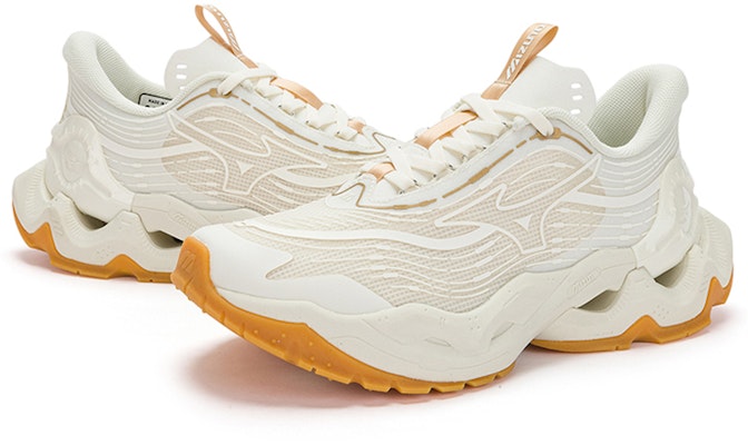 Mizuno KOI 2K SP 舒適潮流 防滑耐磨 低筒 運動休閒鞋 男女同款 白橙 Shop Mizuno KOI 2K SP 舒適潮流 防滑耐磨 低筒 運動休閒鞋 男女同款 白橙