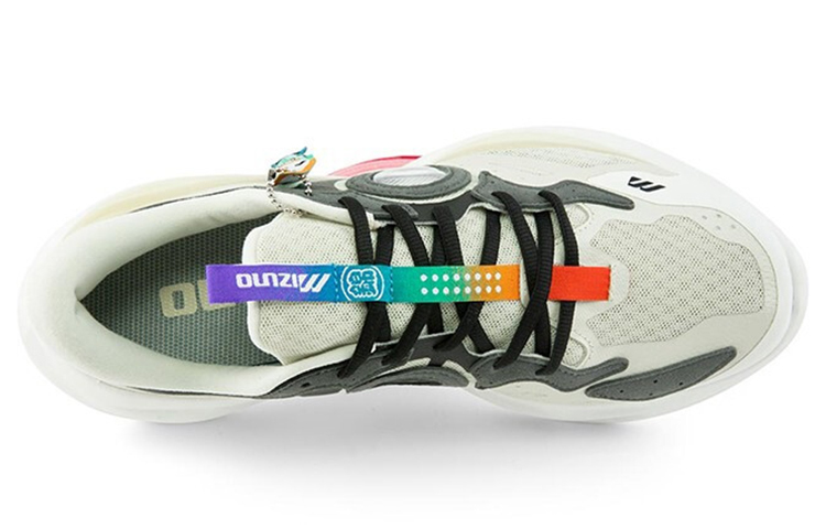 Lookbook Mizuno Koi Zwart/Wit D1GH210305