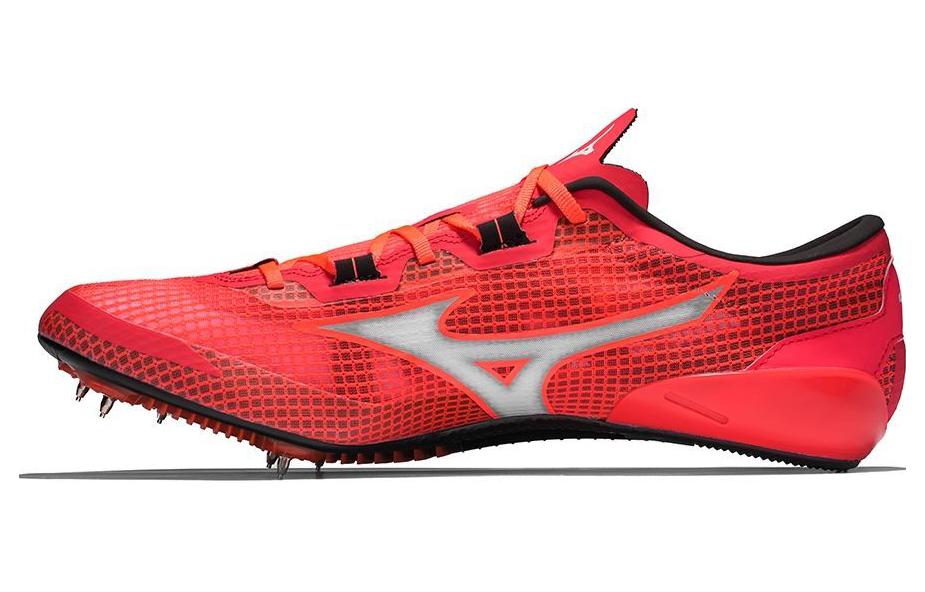 Mizuno Laser Next 3 Track Spikes 'Red Grey' U1GA230302