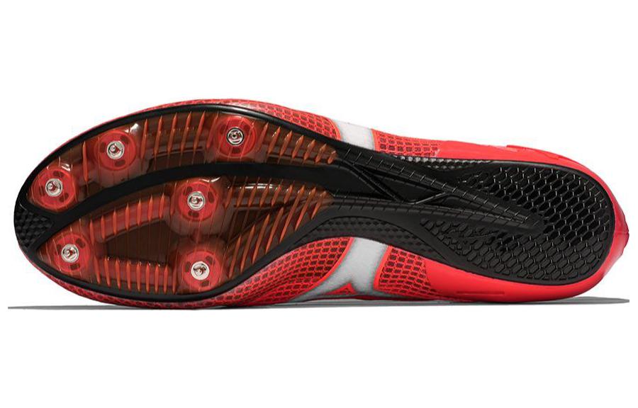 Shop Mizuno 激光X Laser Next 3 釘鞋 短跑 競速 耐磨透氣 低筒 跑步鞋 男女款 紅灰
