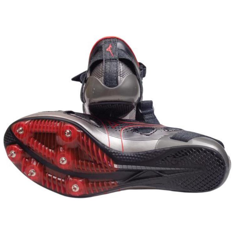 Purchase Mizuno Laser Next x 21SS Low Track Running Shoes 'Black Red' U1GA2103-50