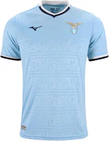 Mizuno Lazio 24/25 Home Jersey Blue - Stylish V-Neck Soccer Shirt. P2GABX07 Mizuno Lazio 24/25 Home Jersey Blue - Stylish V-Neck Soccer Shirt. P2GABX07