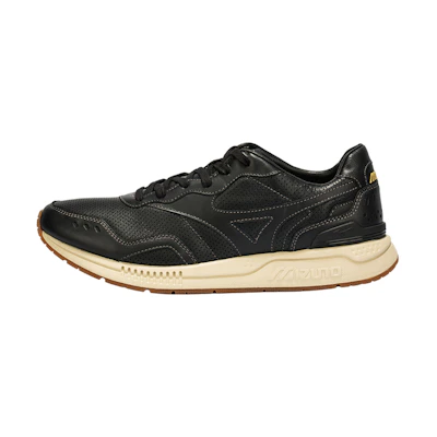 Mizuno Leather Running Sneakers Low 'Hei Mi Bai'
