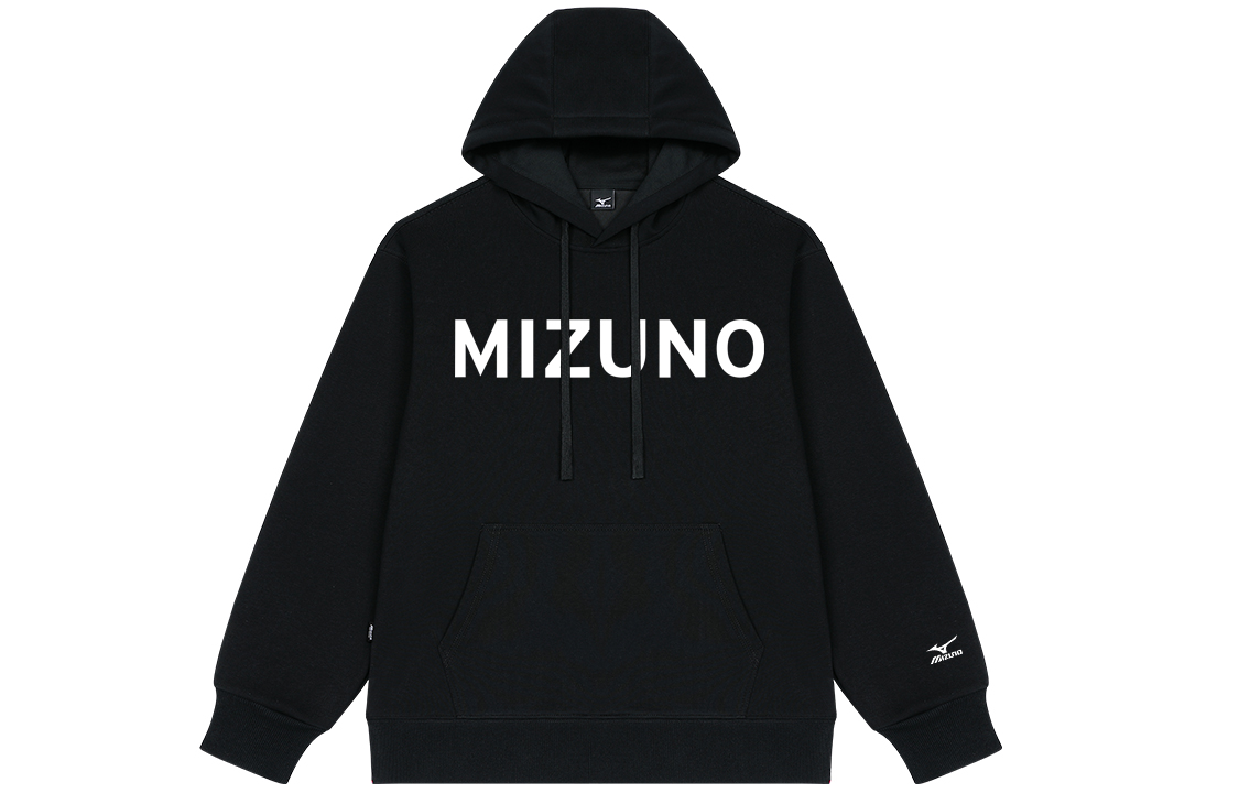 Mizuno Letter Logo Loose Fit Hoodie - Casual Unisex Style A2CA2A34