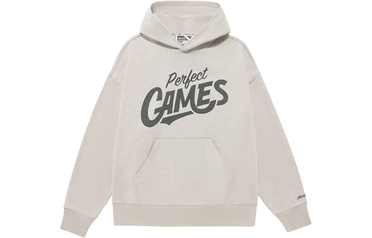 Mizuno Letter Print Unisex Casual Hoodie Sweatshirt D2CC43H6