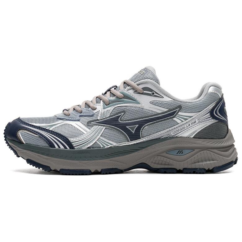 Mizuno LG 10S Breathable Non-Slip Running Shoes Blue Black D1GH2424-05