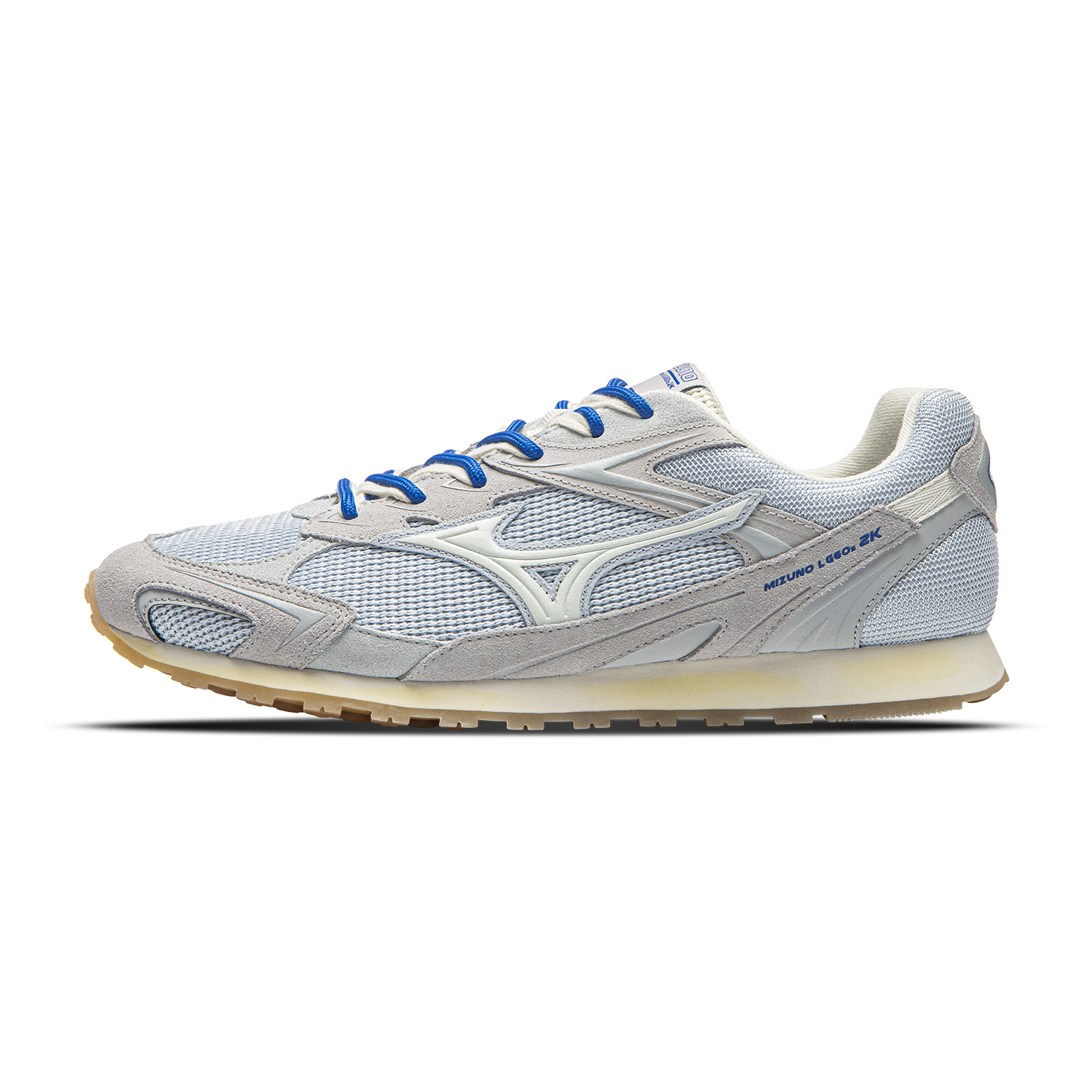 Mizuno LG 60S 2K Oxygen Blue Retro Low-Top Casual Trainers . D1GH242117