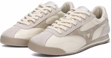 美津濃 皮革 防滑耐磨 低筒 休閒運動鞋 男女同款 灰白色 Order 美津濃 皮革 防滑耐磨 低筒 休閒運動鞋 男女同款 灰白色