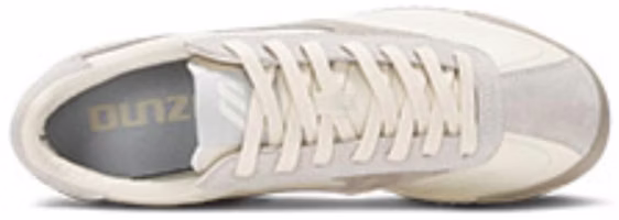 美津濃 皮革 防滑耐磨 低筒 休閒運動鞋 男女同款 灰白色 Lookbook 美津濃 皮革 防滑耐磨 低筒 休閒運動鞋 男女同款 灰白色