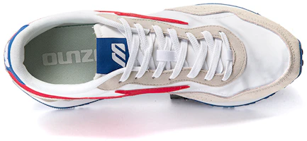 Shop Mizuno LG 70s 經典復古 低幫 運動休閒鞋 男女同款 白灰紅