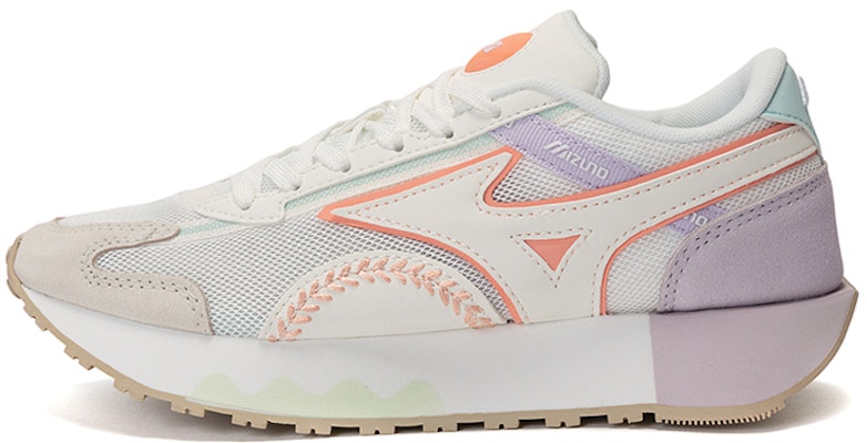Mizuno LG 70s Baseball 'White purple' D1GH220504 Buy Mizuno LG 70s Baseball 'White purple' D1GH220504