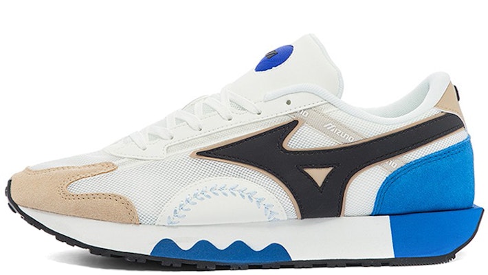 Mizuno LG 70s Baseball 'White Blue' D1GH220505 Buy Mizuno LG 70s Baseball 'White Blue' D1GH220505
