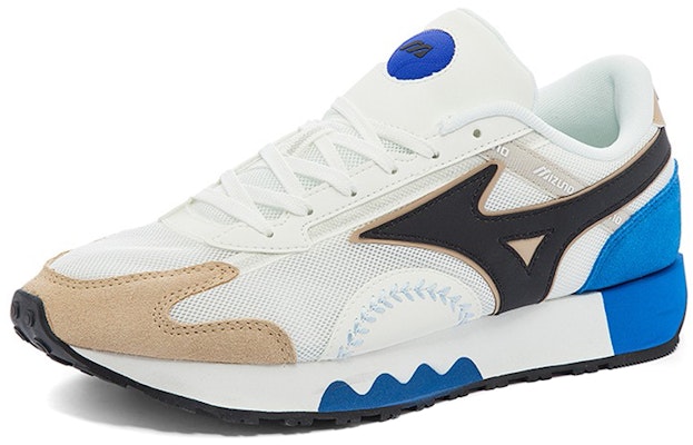Mizuno LG 70s Baseball 'White Blue' D1GH220505 Order Mizuno LG 70s Baseball 'White Blue' D1GH220505