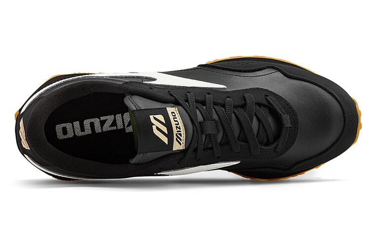Lookbook Mizuno Lg 70s Essential 'Negro Blanco' D1GH214502