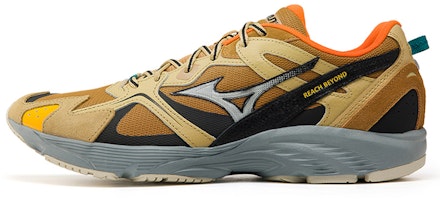 Mizuno LG 90s Sneakers 'Tan Brown Black' D1GH212506 Mizuno LG 90s Sneakers 'Tan Brown Black' D1GH212506