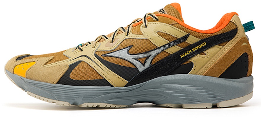 Mizuno LG 90s Sneakers 'Tan Brown Black' D1GH212506 Buy Mizuno LG 90s Sneakers 'Tan Brown Black' D1GH212506