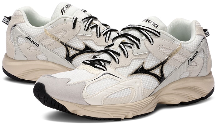 Mizuno LG 90S V2 'Cream Black' Sepatu Sneakers Hitam Krem D1GH232202 Lookbook Mizuno LG 90S V2 'Cream Black' Sepatu Sneakers Hitam Krem D1GH232202