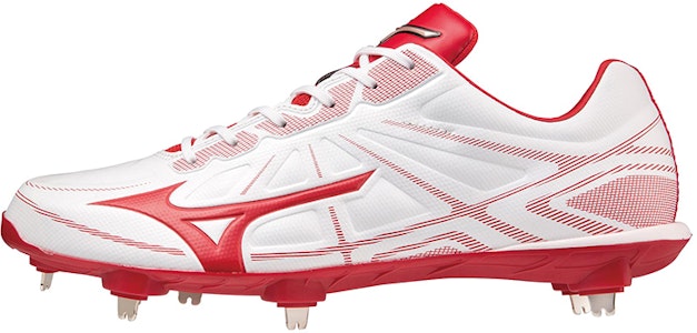 美津濃 Light Revo Elite 防滑耐磨 低筒 訓練鞋 男女同款 白紅 Buy 美津濃 Light Revo Elite 防滑耐磨 低筒 訓練鞋 男女同款 白紅