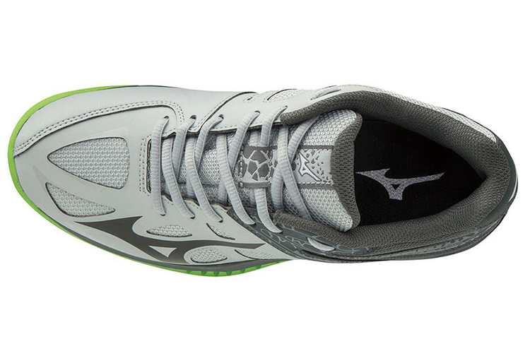 Lookbook Mizuno Lightning Star Z5 Jr 'Gris Verde' V1GD190337