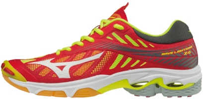 Mizuno Lightning Z4 Low 'Red Yellow' V1GA180001 Mizuno Lightning Z4 Low 'Red Yellow' V1GA180001