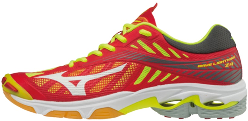 Mizuno Lightning Z4 Low 'Red Yellow' V1GA180001 Buy Mizuno Lightning Z4 Low 'Red Yellow' V1GA180001
