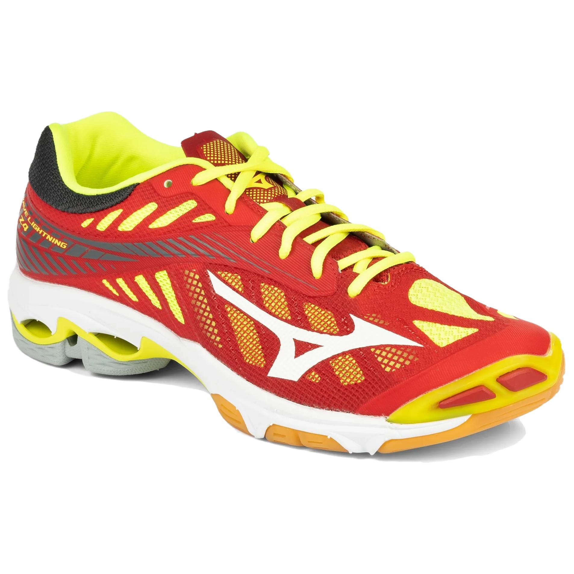 Lookbook Mizuno Lightning Z4 Rendah 'Merah Kuning' V1GA180001