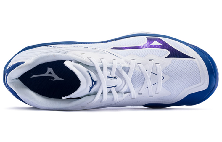Lookbook Mizuno Lightning Z6 Blanco/Azul V1GA200021