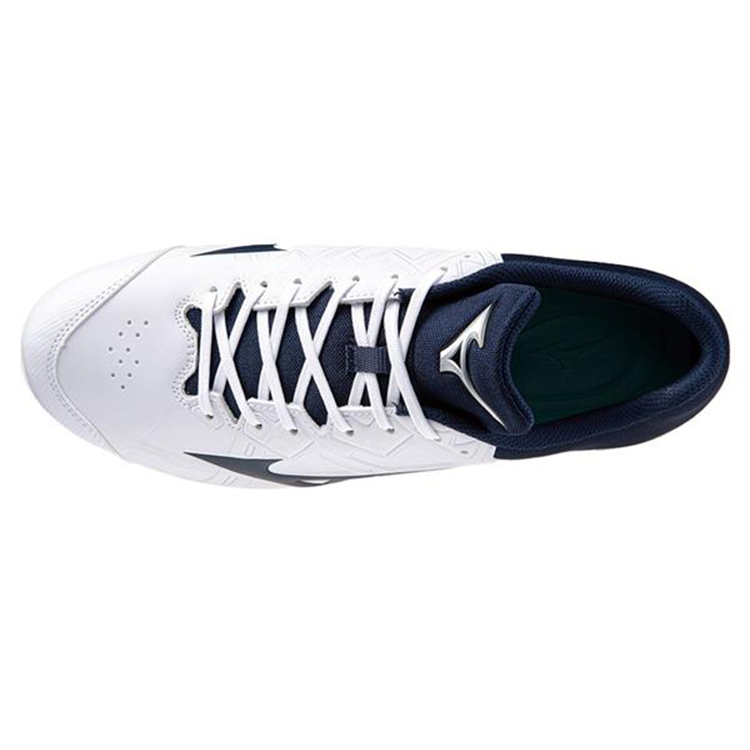 Lookbook Mizuno Lightrevo Buddy 2 Wide 'White Navy' 11GM232614