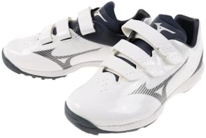 美津浓 Lightrevo Trainer CR 宽版 '白色 海军蓝' 11GT222114 Lookbook 美津浓 Lightrevo Trainer CR 宽版 '白色 海军蓝' 11GT222114