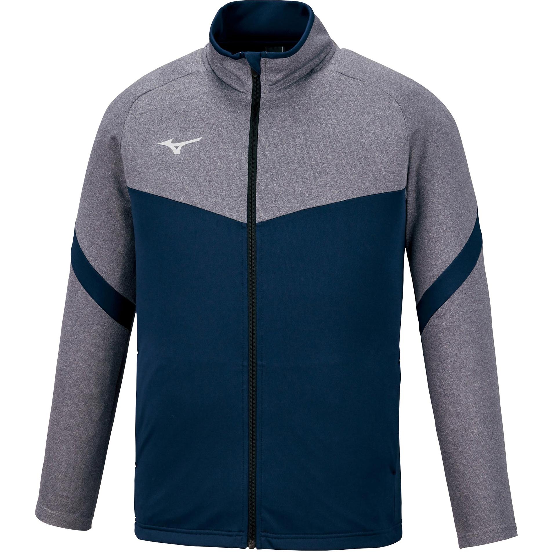 Mizuno Logo Patchwork Zip-Up Jacket Unisex - Blue 32MC1150-14