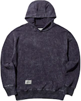 Mizuno Loose Fit Tie-Dye Textured Hoodie Deep Purple D2ECB502-06 Mizuno Loose Fit Tie-Dye Textured Hoodie Deep Purple D2ECB502-06