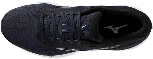 美津濃 舒適防滑耐磨 低筒跑步鞋 男款 黑白 Lookbook 美津濃 舒適防滑耐磨 低筒跑步鞋 男款 黑白