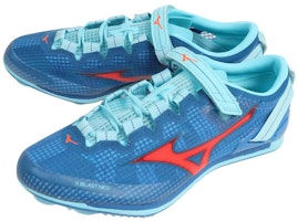 ミズノ ランニングシューズ ローカット 青×オレンジ U1GA230601 Lookbook ミズノ ランニングシューズ ローカット 青×オレンジ U1GA230601