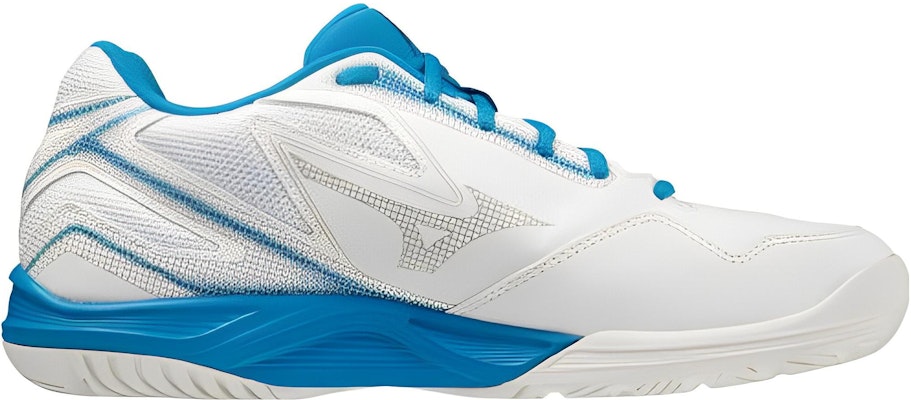 Kasut Tenis Mizuno Rendah 'Putih Biru' 61GA234025 Order Kasut Tenis Mizuno Rendah 'Putih Biru' 61GA234025