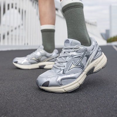 Mizuno Low Top 'Silver Grey' D1GH222917 Cheap Mizuno Low Top 'Silver Grey' D1GH222917