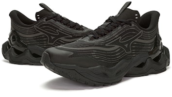 Mizuno 舒適潮流 防滑耐磨 低筒 運動休閒鞋 男女同款 黑色 Lookbook Mizuno 舒適潮流 防滑耐磨 低筒 運動休閒鞋 男女同款 黑色