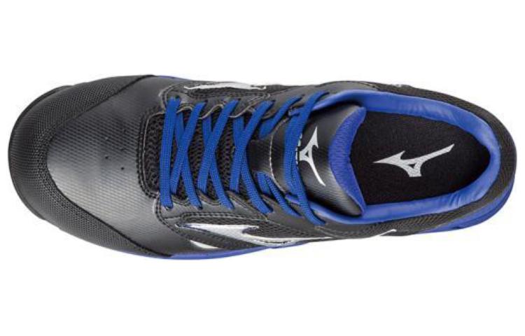 Shop Mizuno LS Rendah 'Hitam Biru' C1GA170009