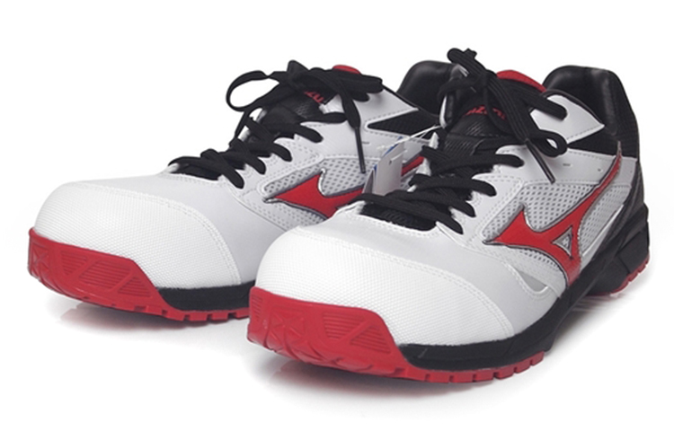 Lookbook Mizuno LS 防護透氣 跑步鞋 黑白紅 男女同款
