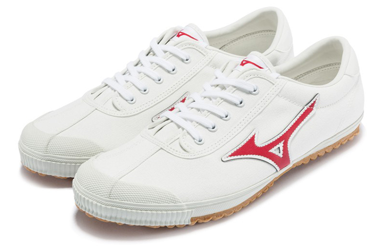 Lookbook Scarpe Mizuno Uomo Canvas ''Bianco Rosso'' D1CR190162