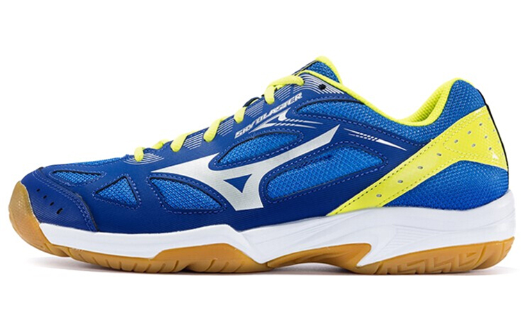 Mizuno Male Sky Blaster Badminton shoes 'Blue Yellow' 71GA194503