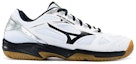 Order Kasut Badminton Lelaki Mizuno Sky Blaster 'Putih Hitam' 71GA194510