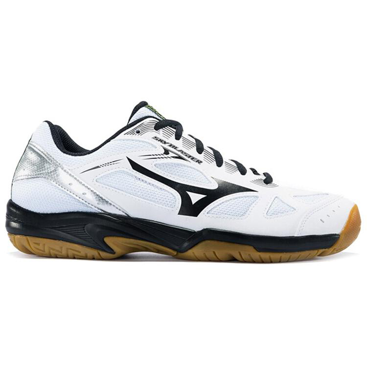 Order Mizuno Male Sky Blaster Badminton shoes 'White Black' 71GA194510